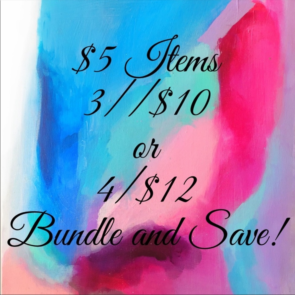 $5 items bundle and save